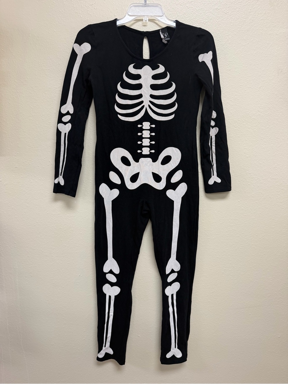 Windsor Black and White Skeleton One-Piece suit